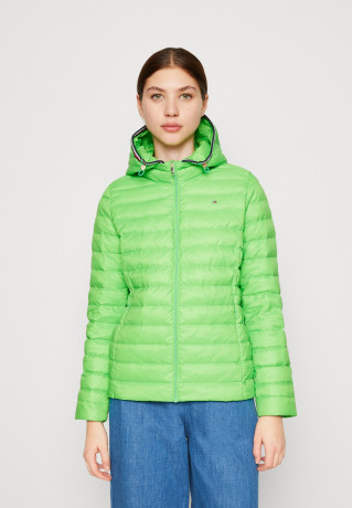Tommy Hilfiger DOWN JACKET Down jacket spring lime ПУХОВИК Пуховик весенняя известь