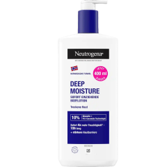 Neutrogena Bodylotion Deep Moisture Sensitive 400ml 6stk, Лосьон для тела Глубокое увлажнение для чувствительной кожи 400мл x 6шт