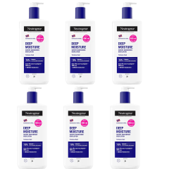Neutrogena Bodylotion Deep Moisture Sensitive 400ml 6stk, Лосьон для тела Глубокое увлажнение для чувствительной кожи 400мл x 6шт