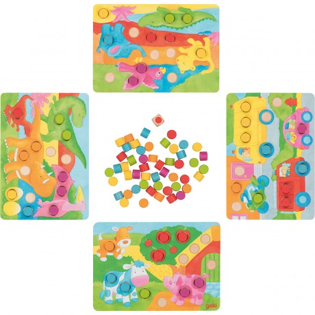 goki Farbwurfelspiel II Игра в цветные кости II