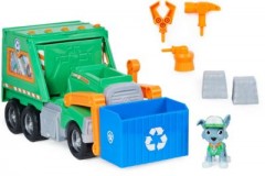 Spin Master PAW Patrol Rockys Deluxe-Recycling-Truck mit Sammelfigur und 3 Werkzeuge Роскошный грузовик PAW Patrol Rocky с коллекционной фигуркой и 3 инструментами.
