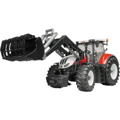 Bruder BRUDER 03181 Trak 42cm Steyr 6300 Terrus mit Frontlader BRUDER 03181 Trak 42cm Steyr 6300 Terrus с фронтальным погрузчиком