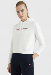Tommy Hilfiger Hoodie ecru толстовка с капюшоном экрю