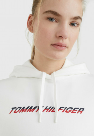 Tommy Hilfiger Hoodie ecru толстовка с капюшоном экрю