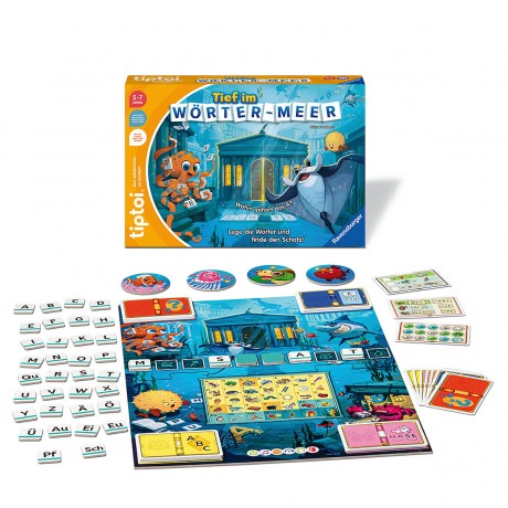 Ravensburger tiptoi Tief im Worter-Meer tiptoi Глубоко в море слов