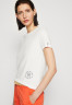 Tommy Hilfiger Basic T-shirt ecru Базовая футболка экрю