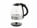Domo Wasserkocher, 1.2 l, 2200 W, Glas LED Beleuchtung 360° Edelstahlsockel, leise elektrisch ohne Kabel  Чайник Domo, 1,2 л, 2200 Вт, стеклянное светодиодное освещение, основание из нержавеющей стали на 360°, бесшумный электрический без кабеля