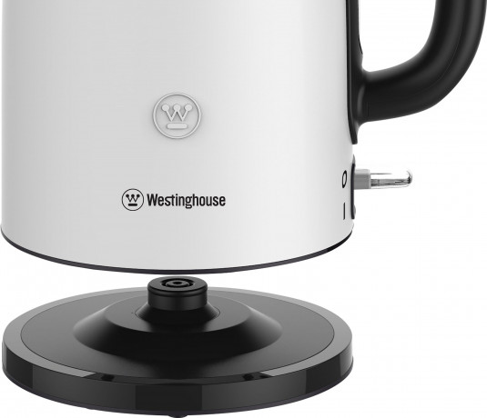 Westinghouse Westinghouse Wasserkocher WKWKB115 Basic, Wasserstandsanzeige, 1,7 l, 2200 W, 360° Basis, Kalkfilter, Auto. Stopp-Funktion schwarz Чайник Westinghouse WKWKB115 Basic, индикатор уровня воды, 1,7 л, 2200 Вт, основание 360°, фильтр от накипи, ав
