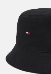 Tommy Hilfiger FLAG BUCKET HAT Hat black FLAG BUCKET HAT Шяпа черный