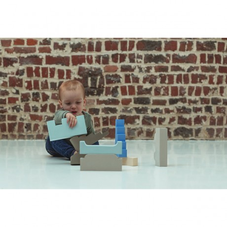 MOES Puzzle Blocks Set – Sky Набор блоков головоломки