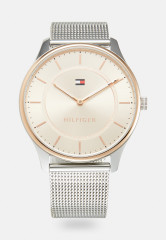 Tommy Hilfiger CASE BEZEL DIALBRACELET Watch silver-coloured БРАСЛЕТ БЕЗЕЛЬ КОРПУСА Часы серебристый