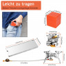 Lospitch Lospitch Gaskocher Mini Campingkocher Gaskocher Herd Gasherd Camping stove mit Windschott  Газовая плита Lospitch, мини-походная плита, газовая плита, газовая плита, походная плита с ветровым дефлектором
