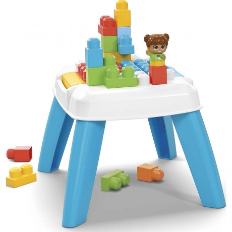 Mattel MEGA BLOKS Bauset Bau- und Purzeltisch mit 2 Purzelfunktionen Конструктор MEGA BLOKS стол-конструктор с 2 функциями переворачивания