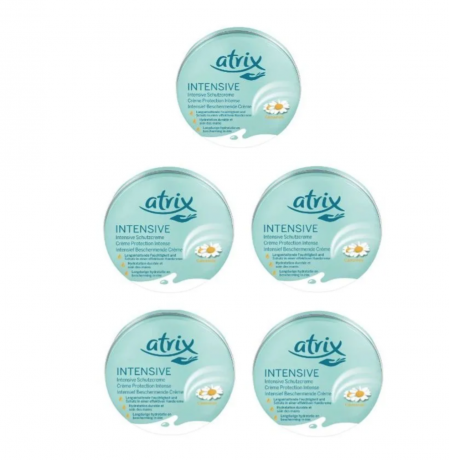 atrix Intensive Schutzcreme 5stk, Интенсивный крем для рук, с экстрактом ромашки, 150 мл x 5 штук