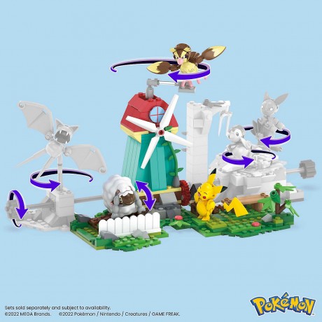 Mattel MEGA Pokemon Windmuhlen-Farm МЕГА Ферма Покемонов Ветряных Мельниц