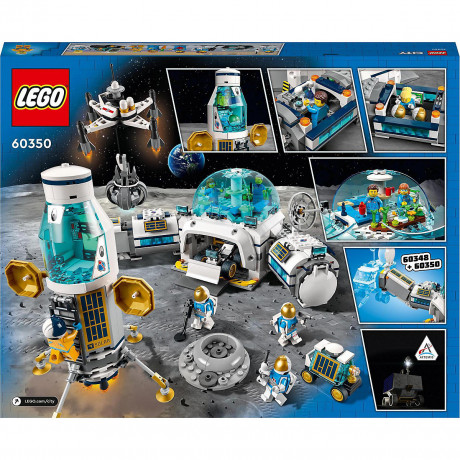 LEGO City 60350 Mond-Forschungsbasis Конструктор Лего Сити Лунная исследовательская база