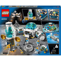 LEGO City 60350 Mond-Forschungsbasis Конструктор Лего Сити Лунная исследовательская база