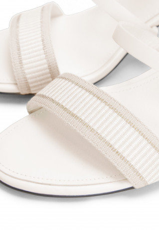 Tommy Hilfiger WEBBING MID  Sandals weathered white WEBBING MID Сандалии выветрившийся белый