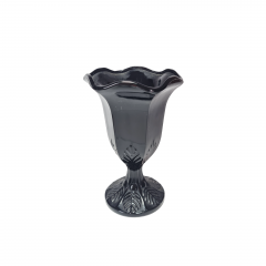 Fidenza Italy Кубок для вина из тонкого фарфора с рельефным краем, 15,5 x 9,5 см, Италия, 1960-70гг.