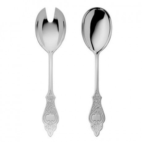 Robbe & Berking Robbe & Berking Ostfriesen 925 Sterling Silber Salatbesteck gross Столовые приборы для салата Robbe &amp; Berking Ostfriesen из стерлингового серебра 925 пробы, большие