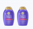 OGX Thick&Fulltin Biotin Collagen Conditioner 385ml x 2st, Кондиционер для Ломких и Тусклых Волос с Биотином, 385 мл x 2 шт