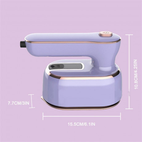 Yoyaxi Yoyaxi Reise-Dampfbugeleisen Elektrischer Dampfbugeleisen-Handgarderobe-Dampfgarer Mini Blau Дорожный паровой утюг Yoyaxi, электрический паровой утюг, ручной шкаф, мини-пароварка