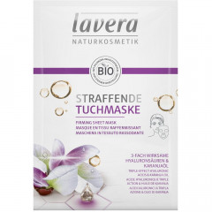 LAVERA Straffende Tuchmaske, 21 ml, Лавера Тканевая маска для лица с подтягивающим действием, экстракт клеточной культуры эдельвейса, 21 мл