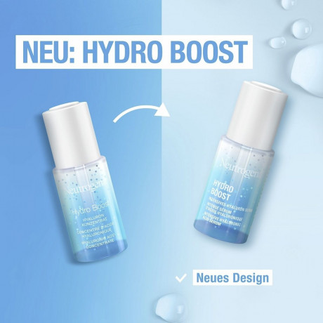 Neutrogena Hydro Boost Hyaluron Konzentrat, 15 ml, Neutrogena Hydro Boost Интенсивный концентрат с двумя формами гиалуроновой кислоты и провитамином B5, 15 мл