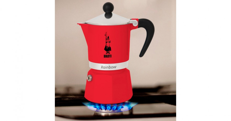 Bialetti Bialetti Rainbow, Espressomaschine rot, 6 Tassen  rot Bialetti Rainbow, кофемашина для эспрессо, красная, 6 чашек