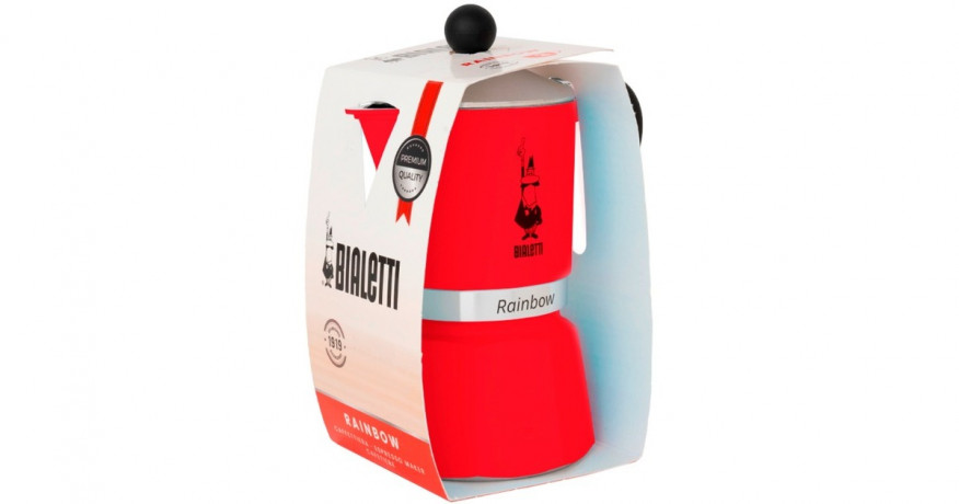 Bialetti Bialetti Rainbow, Espressomaschine rot, 6 Tassen  rot Bialetti Rainbow, кофемашина для эспрессо, красная, 6 чашек