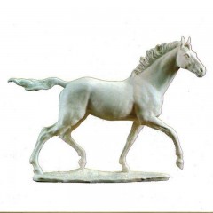 Hutschenreuther Hutschenreuther Pferd und Reiter Vollblutpferd 'Jazda' 37cm hoch,50cm breit Лошадь Hutschenreuther и всадник Чистокровная лошадь "Jazda" высотой 37 см, шириной 50 см