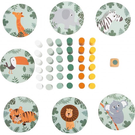 Small Foot Wackelturm Safari Сафари на качающейся башне