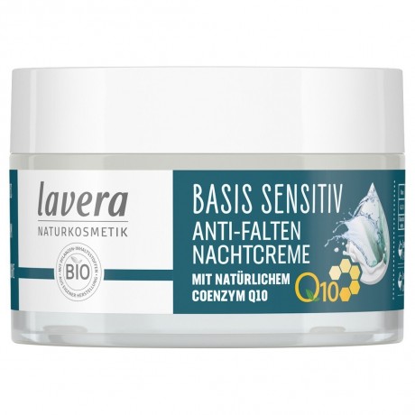 lavera Basis Sensitive Anti-Falten Nachtcreme Q10  Basis Sensitive Ночной крем против морщин Q10
