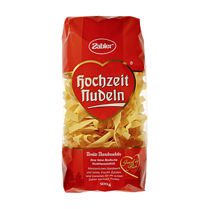 Zabler Hochzeit Nudeln Тальятелле 500 г