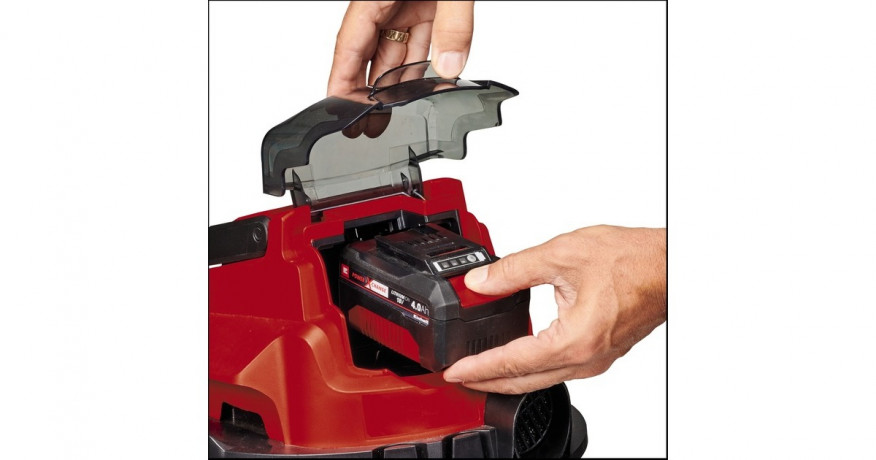 Einhell Einhell Akku-Nass-/Trockensauger TC-VC 18/15 Li-Solo grau/rot, ohne Akku und Ladegerat grau/rot Беспроводной пылесос для влажной и сухой уборки Einhell TC-VC 18/15 Li-Solo серый/красный, без аккумулятора и зарядного устройства