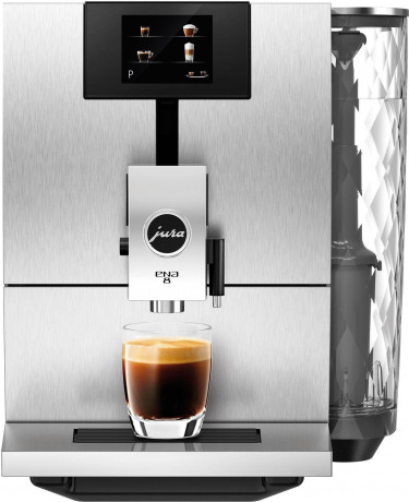 JURA JURA Kaffeevollautomat ENA 8, silberfarben  Полностью автоматическая кофемашина JURA ENA 8, серебристая