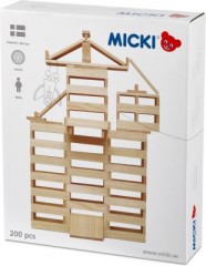 Micki Holzbausteine natur Строительные блоки из натурального дерева