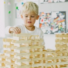 Micki Holzbausteine natur Строительные блоки из натурального дерева