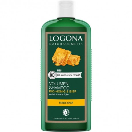 Logona Volumen Shampoo Bier-Honig Шампунь для объема Пиво-Мед 250мл