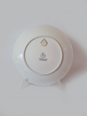 Seltmann Weiden Bavaria Декоративная тарелка "Игра в карты", 27см, Германия, 1960-70гг.