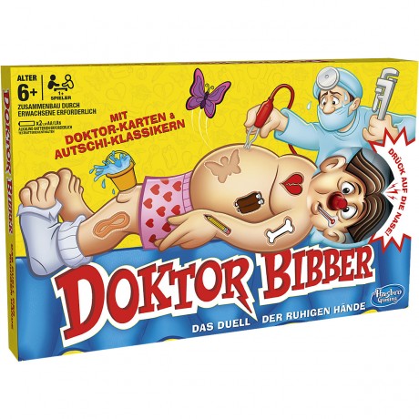 Hasbro Doktor Bibber Spiel Игра Доктор Биббер