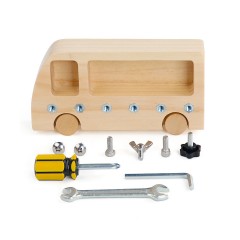 Vicabo Schraubenbrett Montessori Spielzeug Lernspiele fur Kinder Винтовая доска Монтессори игрушка развивающие игры для детей