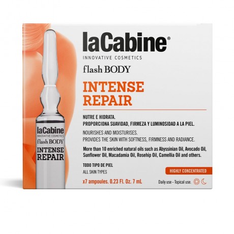 La Cabine Ampollas Corporales Reparacion Intensa 7 X La Cabine Капрал Амполлы Reparacion Intensa 7 X La Cabine