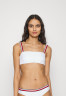 Tommy Hilfiger BANDEAU Bikini top white БАНДО лиф бикини белый