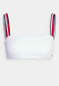 Tommy Hilfiger BANDEAU Bikini top white БАНДО лиф бикини белый