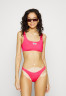 Tommy Hilfiger HIGH LEG CHEEKY  Bikini bottoms hyper pink HIGH LEG CHEEKY Плавки бикини гипер-розовый