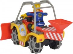 Simba Feuerwehrmann Sam Mercury-Schnee- Quad mit Figur Снежный квадроцикл Fireman Sam Mercury с фигуркой