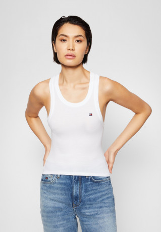 Tommy Hilfiger TOMMY HILFIGER X SHAWN MENDES TANK Top optic white МАЙКА TOMMY HILFIGER X SHAWN MENDES Верх оптический белый