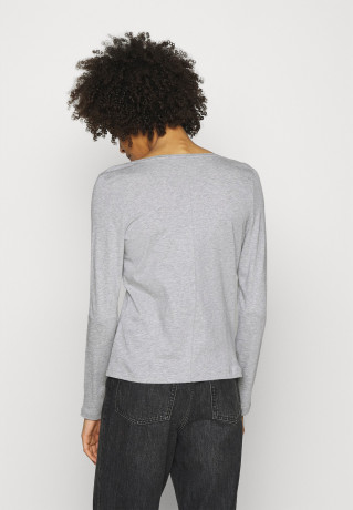 Tommy Hilfiger CLASSIC Long sleeved top grey CLASSIC Топ с длинными рукавами серый