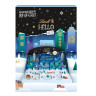 Lindt HELLO 2026 Adventskalender, Lindt Объёмный шоколадный адвент-календарь 2026 HELLO Зимний город, 48см x 37см, 243 г